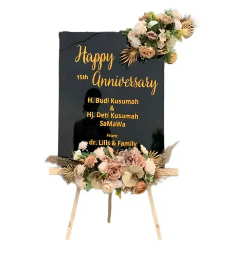 Papan Bunga Akrilik Babakanmanjeti